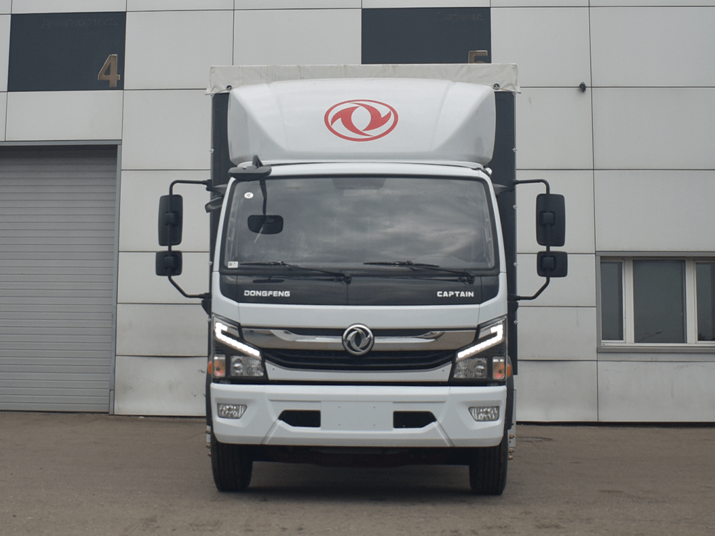 Бортовой тентованный фургон с шторой DongFeng C120L